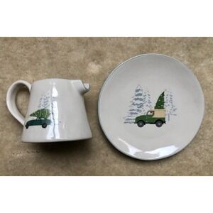New Sophie Allport‎  2 pc Christmas Stoneware set